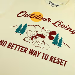 Disney Womens/Ladies Outdoor Living Mickey Mouse Classic T-Shirt