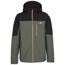 Trespass Mens Tappin Hooded Waterproof Jacket - S, Ivy