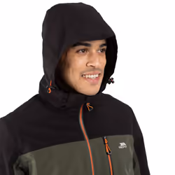 Trespass Mens Tappin Hooded Waterproof Jacket - S, Ivy