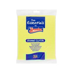 Spontex Essentials Sponge Cleaning Cloths (Pack of 4)