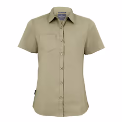 Craghoppers Womens/Ladies Expert Kiwi Short-Sleeved Shirt - 16 UK, Pebble
