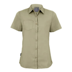Craghoppers Womens/Ladies Expert Kiwi Short-Sleeved Shirt - 20 UK, Pebble