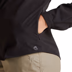 Craghoppers Womens/Ladies Expert Kiwi Long-Sleeved Shirt - 8 UK, Black