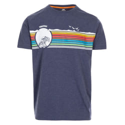 Trespass Mens Lakehouse T-Shirt - S, Navy Marl