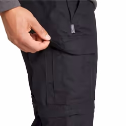 Craghoppers Mens Expert Kiwi Convertible Tailored Trousers - 34L, Black