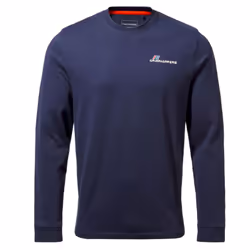 Craghoppers Womens/Ladies Holmes Long-Sleeved T-Shirt - L, Blue Navy