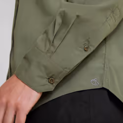Craghoppers Mens Expert Kiwi Shirt - S, Dark Cedar Green