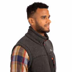 Trespass Mens Jynxless Fleece AT300 Gilet - XL, Black