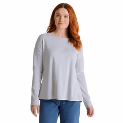 Craghoppers Womens/Ladies Forres Long-Sleeved T-Shirt - 8 UK, Lunar Grey Marl