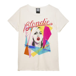 Amplified Womens/Ladies Ahoy 80s Blondie T-Shirt - S, Vintage White
