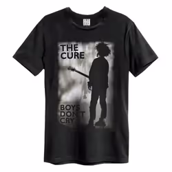 Amplified Unisex Adult Boys Don't Cry The Cure T-Shirt - XS, Black