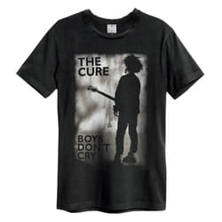 Amplified Unisex Adult Boys Don't Cry The Cure T-Shirt - XS, Black