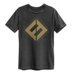 Amplified Unisex Adult Concrete & Gold Foo Fighters T-Shirt