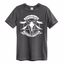 Amplified Unisex Adult Pure American Metal Lamb Of God T-Shirt