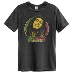 Amplified Mens Will You Be Loved Bob Marley T-Shirt