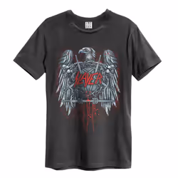 Amplified Unisex Adult Metal Eagle Slayer T-Shirt