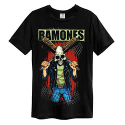 Amplified Unisex Adult Gabba Gabba Ramones T-Shirt - XL, Black