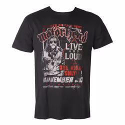 Amplified Unisex Adult One Night Only Motorhead T-Shirt