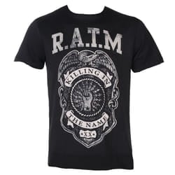 Amplified Unisex Adult Killing In The Name Rage Against the Machine T-Shirt - S, Charcoal