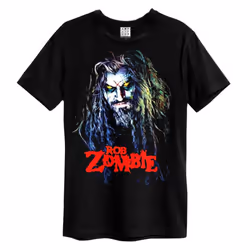 Amplified Unisex Adult Dragula Rob Zombie T-Shirt - XS, Black