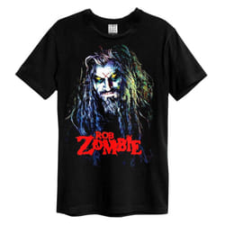 Amplified Unisex Adult Dragula Rob Zombie T-Shirt - XS, Black