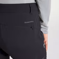 Craghoppers Womens/Ladies Expert Kiwi Pro Stretch Trousers - 14 UK R, Black