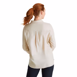 Craghoppers Womens/Ladies Dornoch Marl Long-Sleeved Shirt - 18 UK, Light Raffia