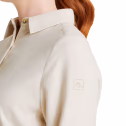 Craghoppers Womens/Ladies Dornoch Marl Long-Sleeved Shirt - 18 UK, Light Raffia