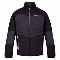 Regatta Mens Halton VI Soft Shell Jacket - 3XL, Dark Grey/Black