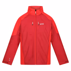 Regatta Mens Calderdale Waterproof Jacket - 2XL, Dark Red/Chinese Red