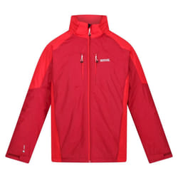 Regatta Mens Calderdale Waterproof Jacket - 2XL, Dark Red/Chinese Red