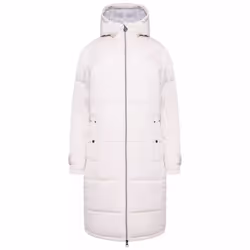 Dare 2B Womens/Ladies Reputable II Long Length Padded Jacket - 20 UK, Barley White