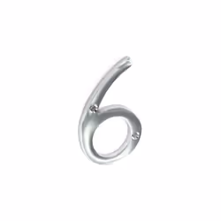 Securit 6 Chrome Door Number