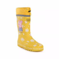 Regatta Childrens/Kids Daisy Peppa Pig Wellington Boots - 12 UK Child, Maize Yellow