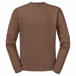 Russell Mens Authentic Hoodie - M, Mocha Brown
