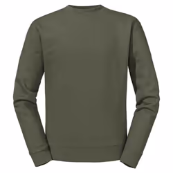 Russell Mens Authentic Hoodie - M, Olive Green