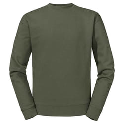 Russell Mens Authentic Hoodie - M, Olive Green