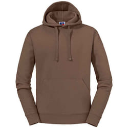 Russell Mens Authentic Hoodie - L, Mocha Brown