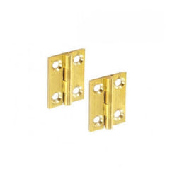 Securit Brass Butt Hinges (Pack of 2)