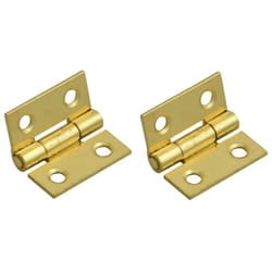 Securit Brass Butt Hinges (Pack of 2)