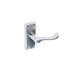 Securit Scroll Chrome Latch Handles (Pack of 2)