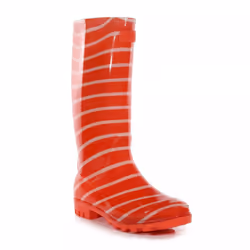 Regatta Womens/Ladies Wenlock Striped Wellington Boots - 6.5 UK, Crayon