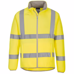 Portwest Unisex Adult Eco Friendly Fleece Jacket - 4XL, Yellow
