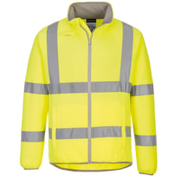 Portwest Unisex Adult Eco Friendly Fleece Jacket - 4XL, Yellow