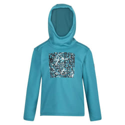 Regatta Childrens/Kids Highton Abstract Extol Stretch Hoodie - 11-12 Years, Pagoda Blue