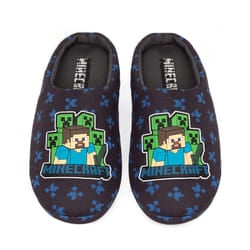 Minecraft Boys Creeper Slippers