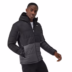 Regatta Mens Nevado VI Padded Jacket - 3XL, Black/Dark Grey