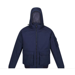 Regatta Mens Faizan Hooded Waterproof Jacket - XL, Navy