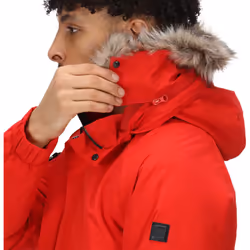 Regatta Mens Salinger III Parka - S, Code Red