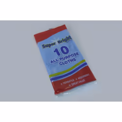 Superbright Cleaning Cloths (Pack of 10)